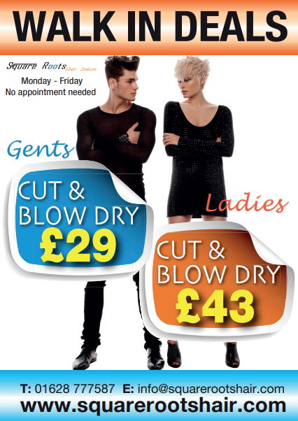 Offers - Square Roots Hair Salon